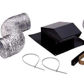 Broan-NuTone RVK1A back draft damper and bird screen protect ductwork from pests