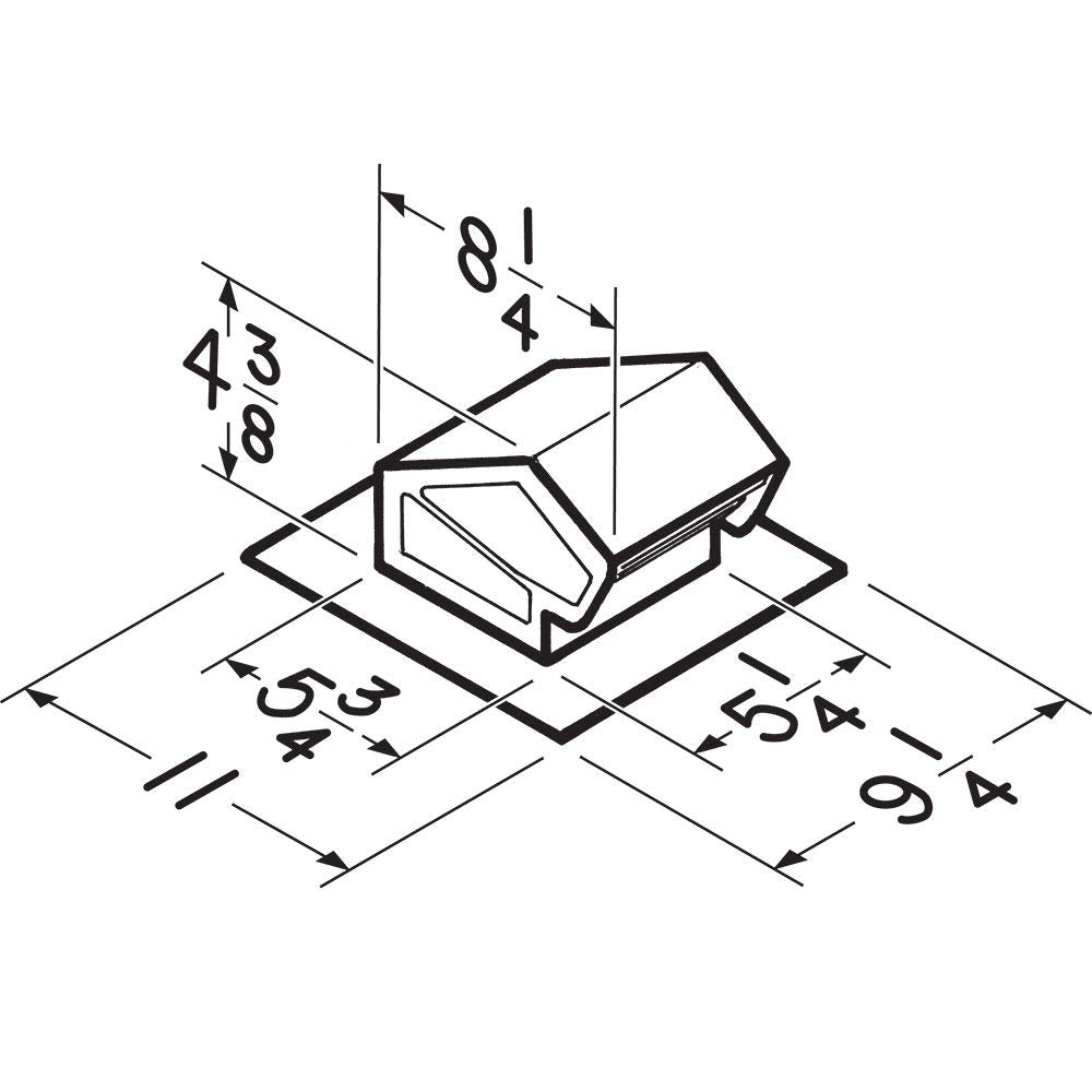 RVK1A installation guide image showing easy 3 to 4 inch duct compatibility