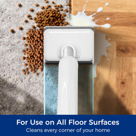 BROBIG vacuum mop demonstrating 17000Pa suction for tough messes