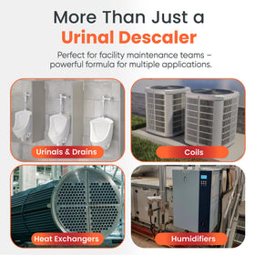 Facility maintenance scene featuring Brodi Crete, illustrating routine upkeep and odor control benefits.