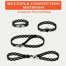 Brolena Modular Straps attached to a D-ring for versatile mounting.