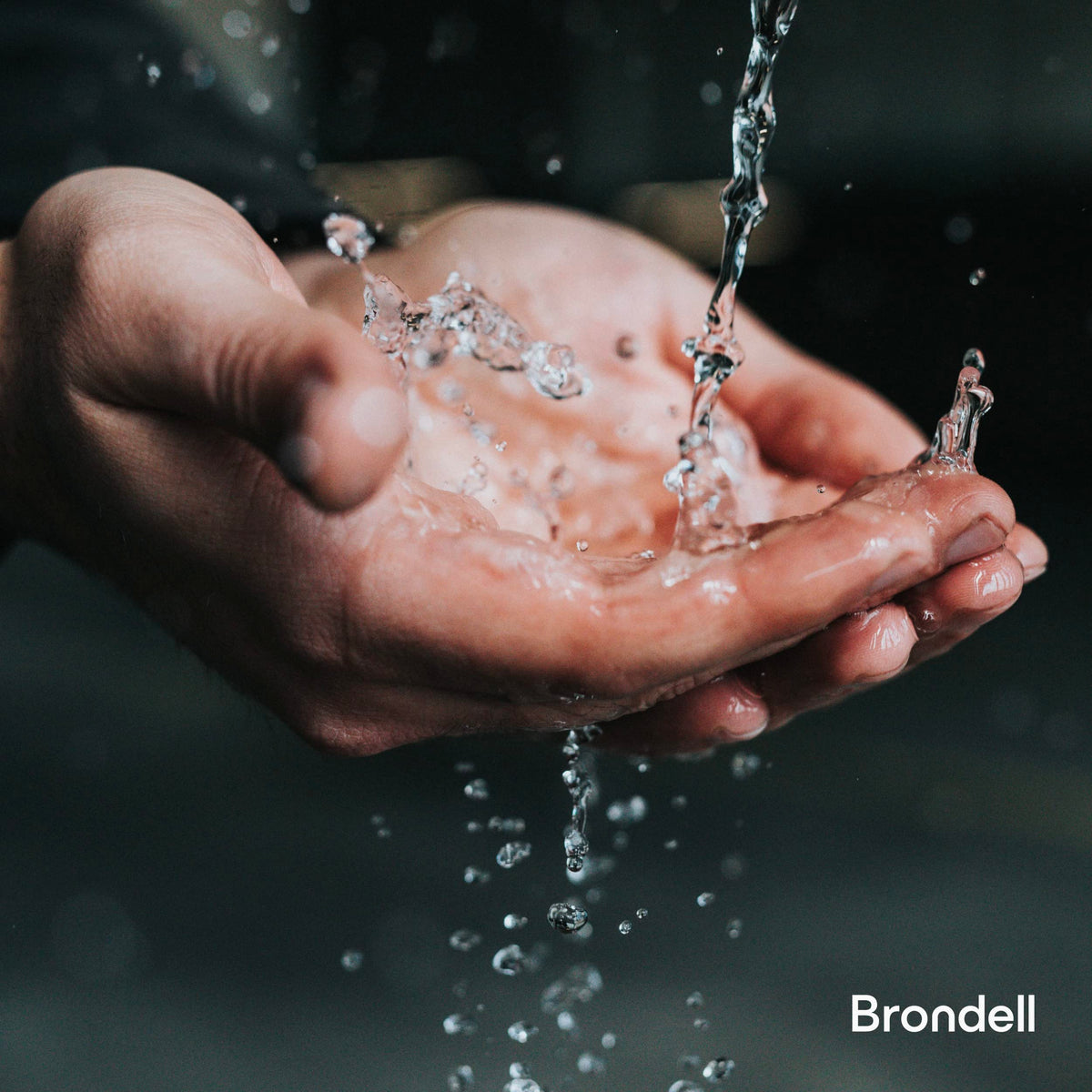 Brondell Bamboo Bidet Towels during wash cycle, safe with mesh bag protection.