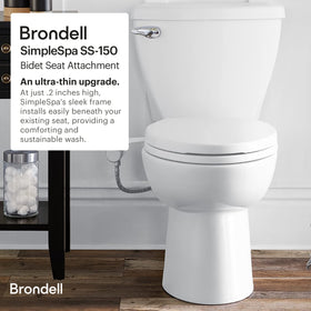 Brondell SS-150 self-cleaning nozzle for hygienic washes after every use