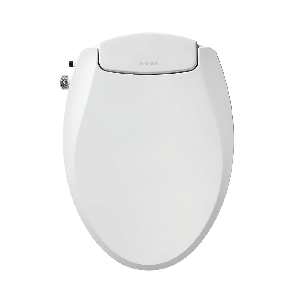 Brondell Ecoseat with dual-nozzle front and rear wash for refreshed hygiene.