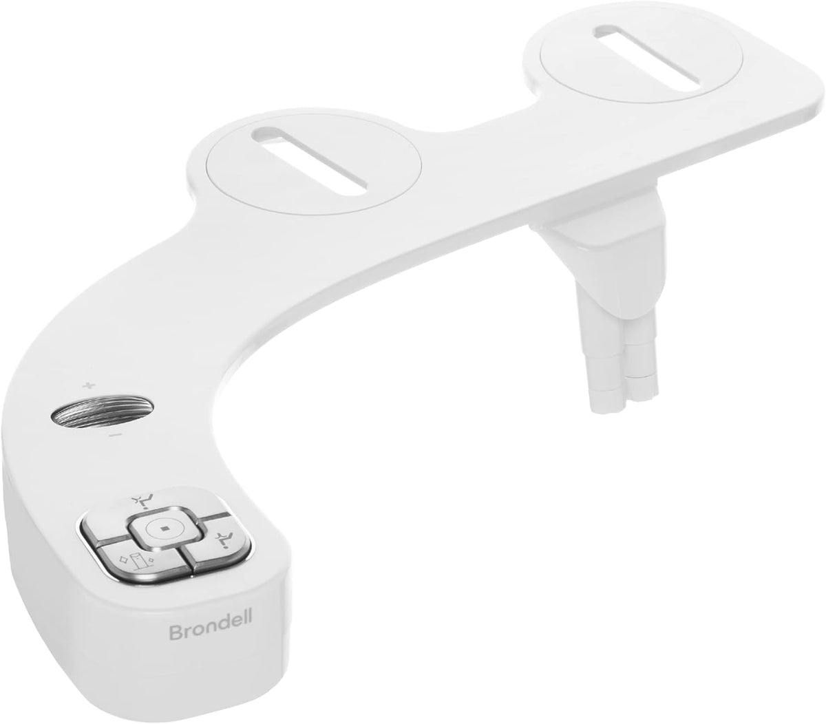 Brondell FreshSpa Thinline side-arm control for easy water pressure adjustment