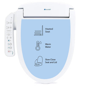 Brondell SE400-EW heated seat for year-round comfort.