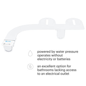 Brondell SimpleSpa Thinline self-cleaning nozzle ensures hygiene on demand
