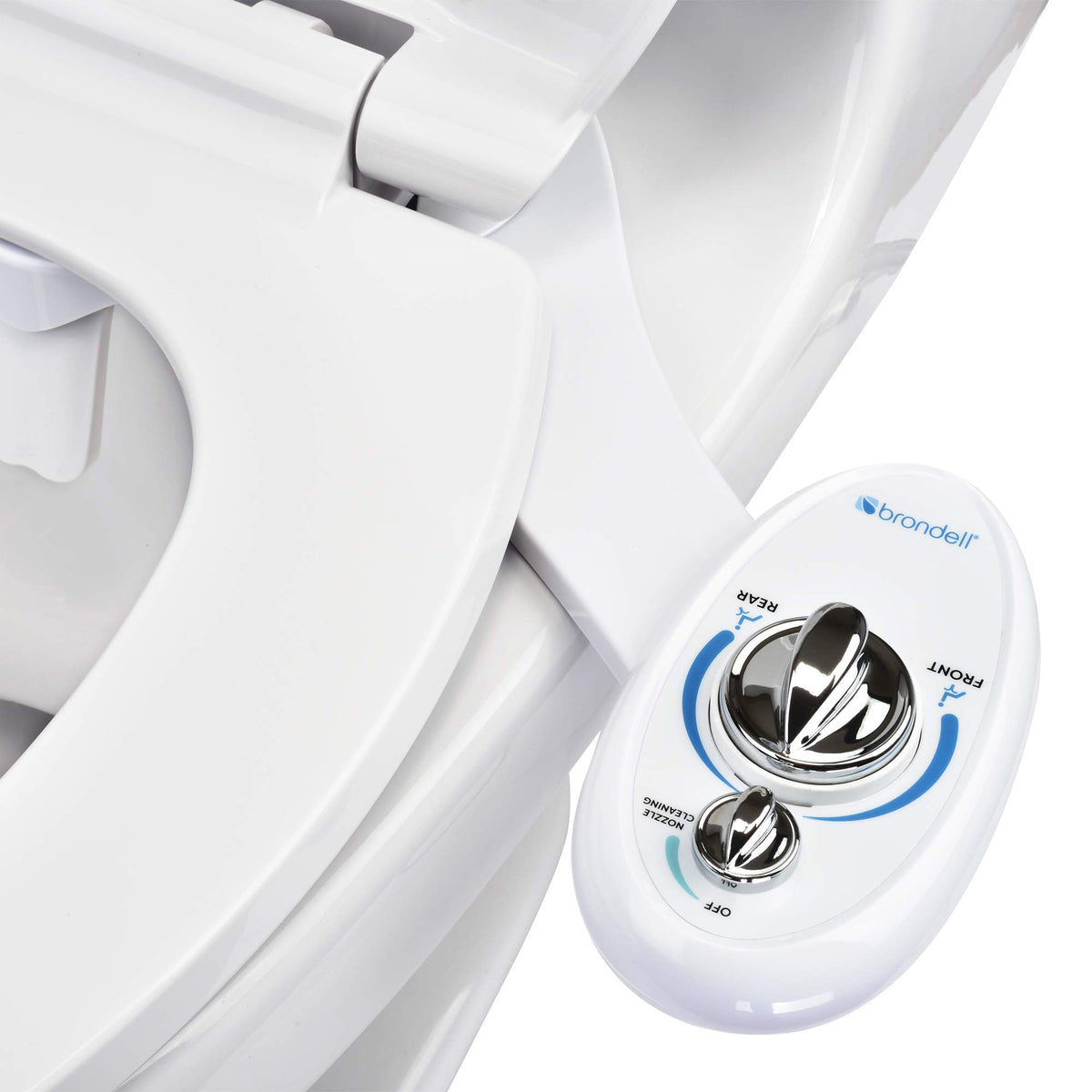 Brondell SouthSpa left-hand control panel for easy operation and accessibility.