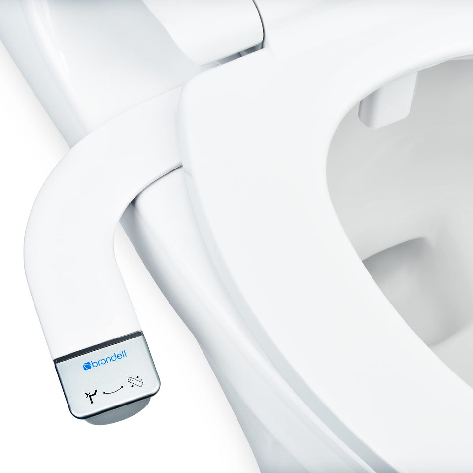 Brondell Thinline SimpleSpa SS-150 bidet attachment with ultra-thin profile for seamless integration