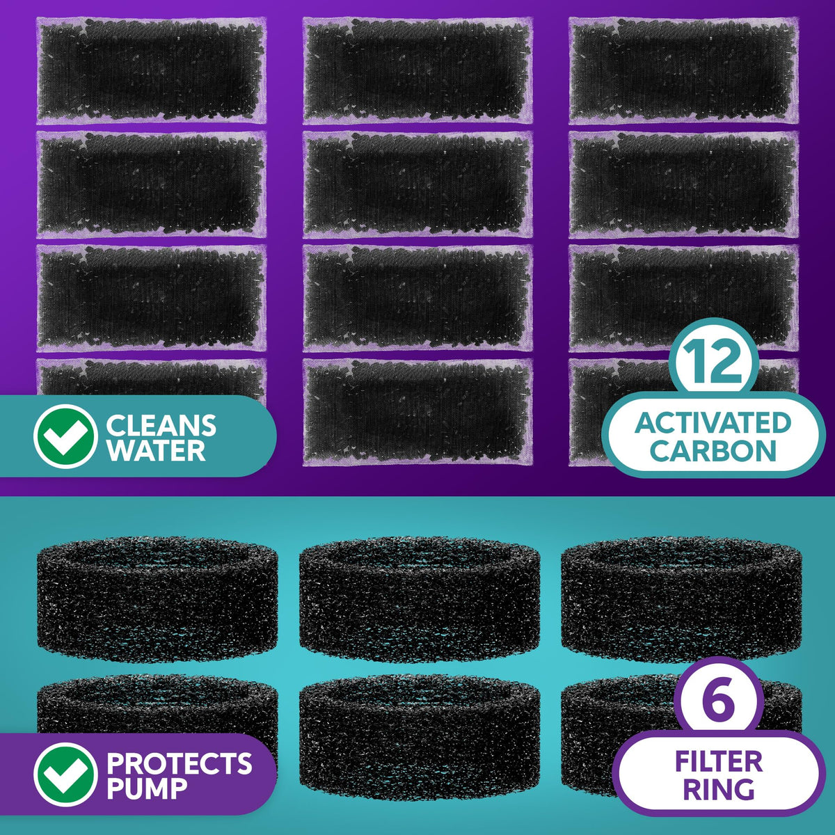 Brook filter replacement is a quick rinse-and-swap for easy maintenance.