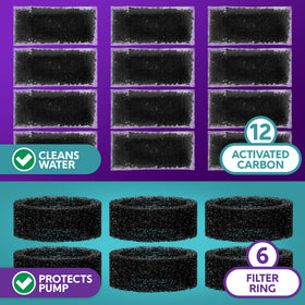 Brook filter replacement is a quick rinse-and-swap for easy maintenance.