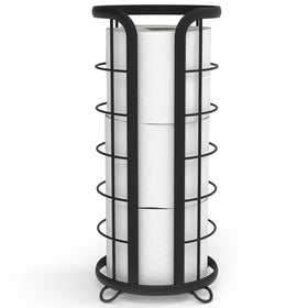 Brookstone mega-roll capacity with 3-rolls display keeps spare rolls ready