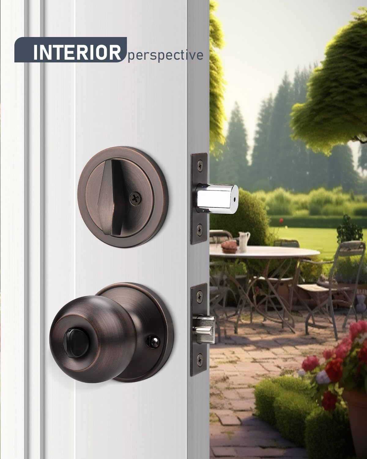 Brotima anti-sawing deadbolt detail emphasizes tamper resistance.