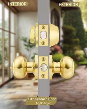 Brotima easy DIY installation with reversible design for a flexible door fit.