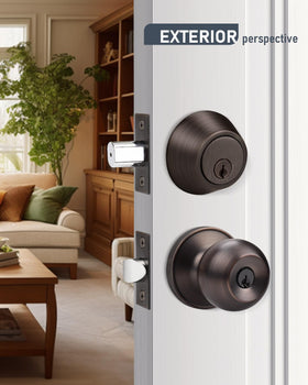 Brotima easy-install reversible hardware for door orientations.