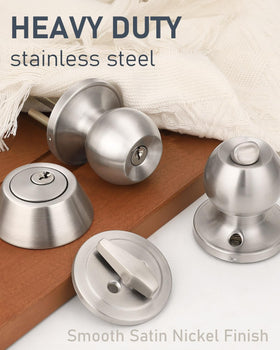 Brotima keyed-alike feature allows convenient access across multiple doors.