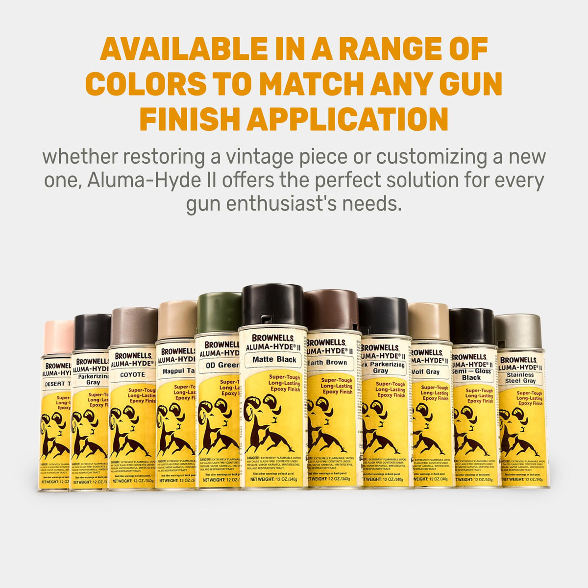 Brownells Aluma-Hyde II OD Green finish detail showing color and texture.