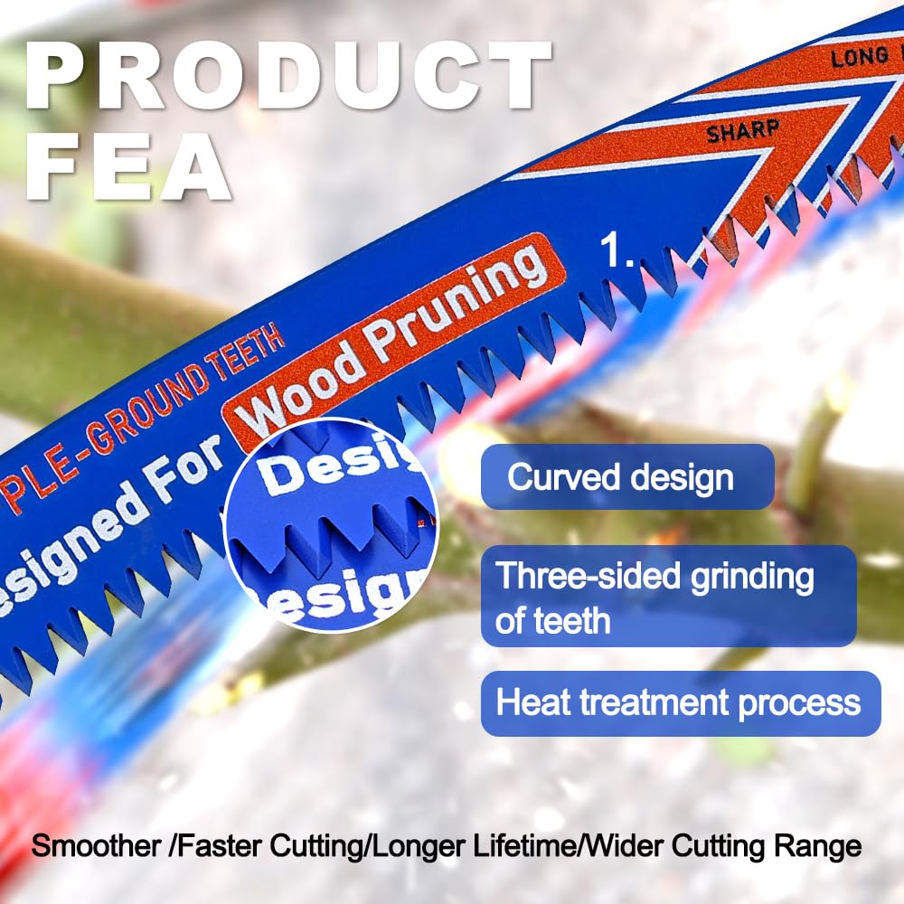 BRSCHNITT 6TPI pruning blade for efficient wood cutting