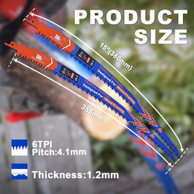BRSCHNITT curved edge design blades aiding curved cuts during pruning