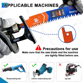 BRSCHNITT tree care blade for wet or dry wood cutting