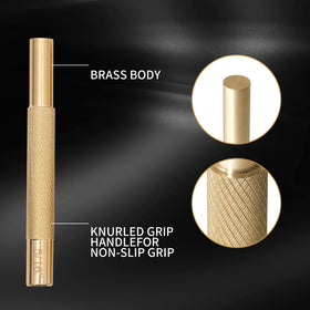 BRSUNAVOM workbench brass punch set in use for upgrades.