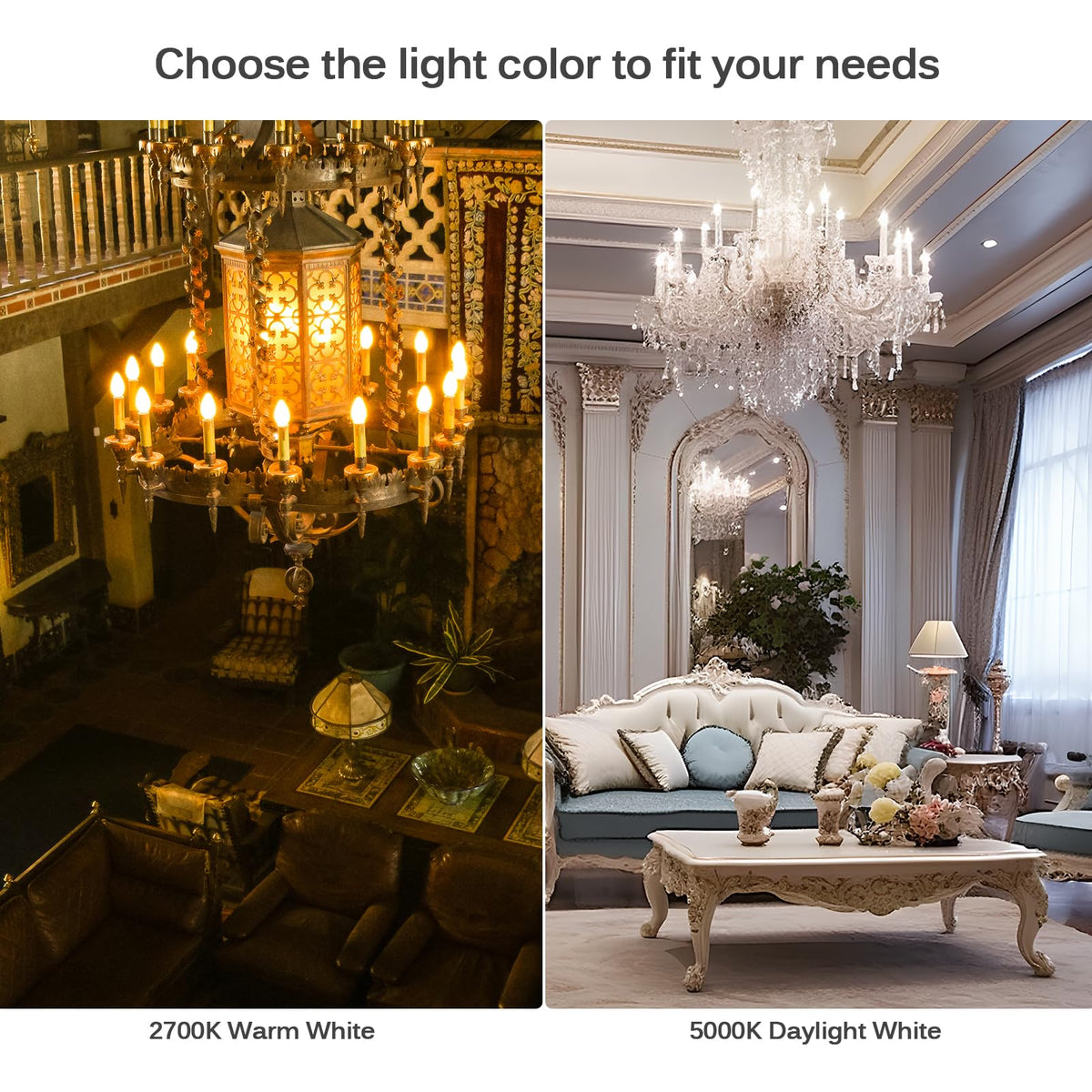 Brtstiun 12-pack delivers long-lasting lighting up to 15,000 hours.
