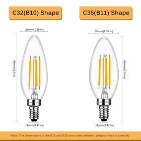 Brtstiun 2700K soft white LED bulb creates cozy living room glow.