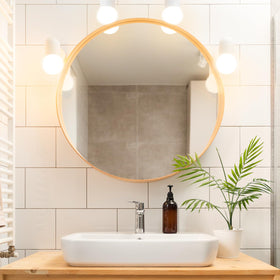 Brtstiun G25 bulbs globe shape ideal for vanity mirrors and task lighting.