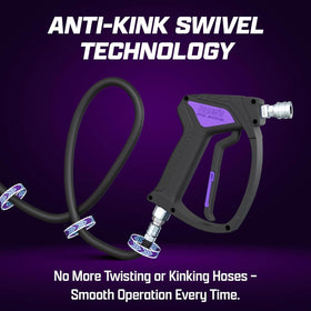 Brug's Pro Swivel Gun V2.0 handle and swivel for smooth operation