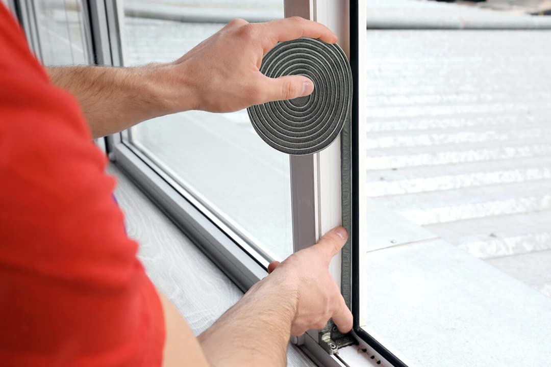 Bruiefpap weatherstripping sizes cover gaps from 0.2 to 0.6 inches