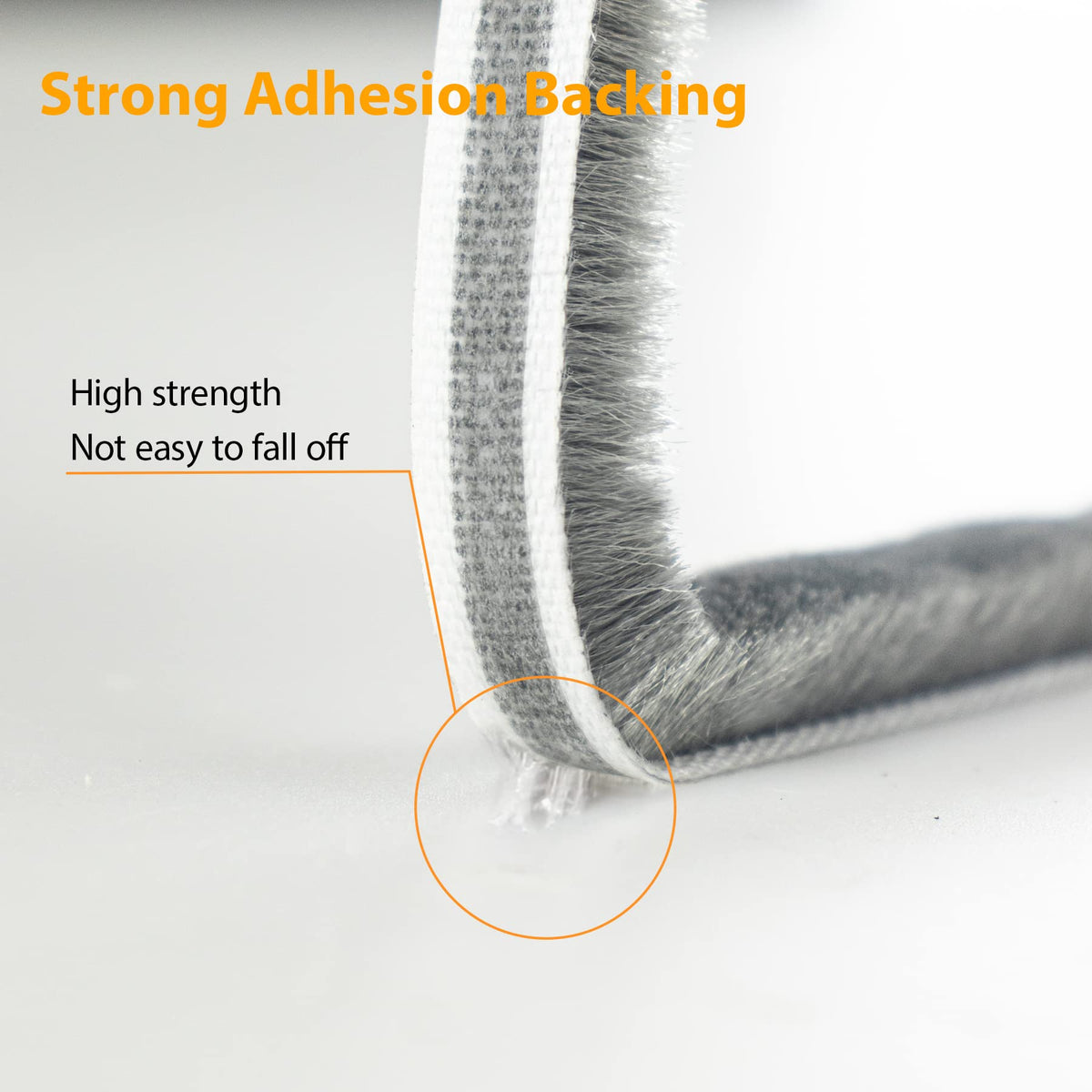 Bruiefpap weatherstripping sliding door seal provides a snug frame fit
