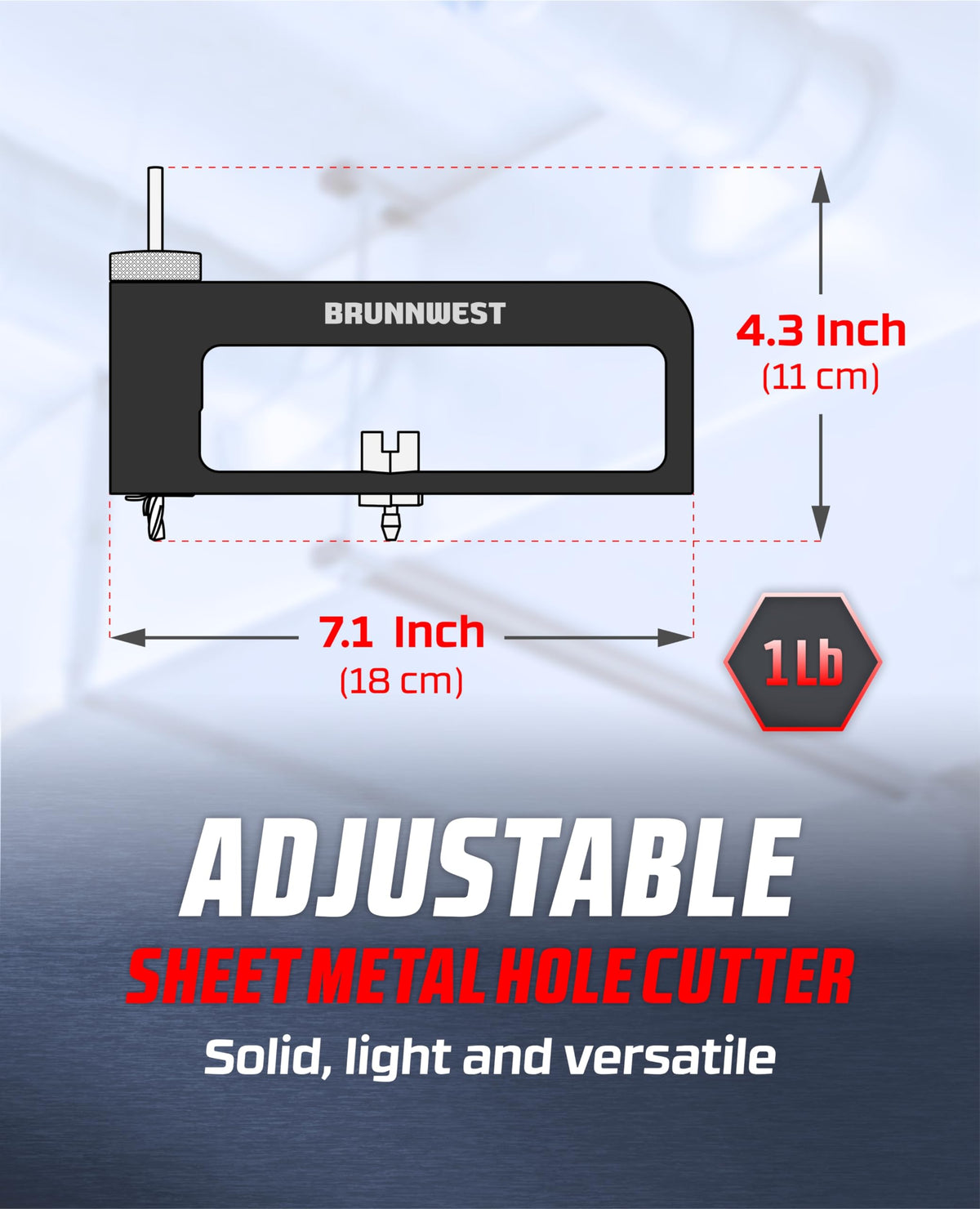 BRUNNWEST four extra bits pack keeps replacements handy for ongoing projects.