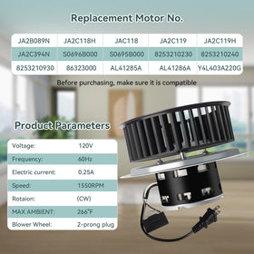 Brvclon quiet operation motor reduces noise and vibration
