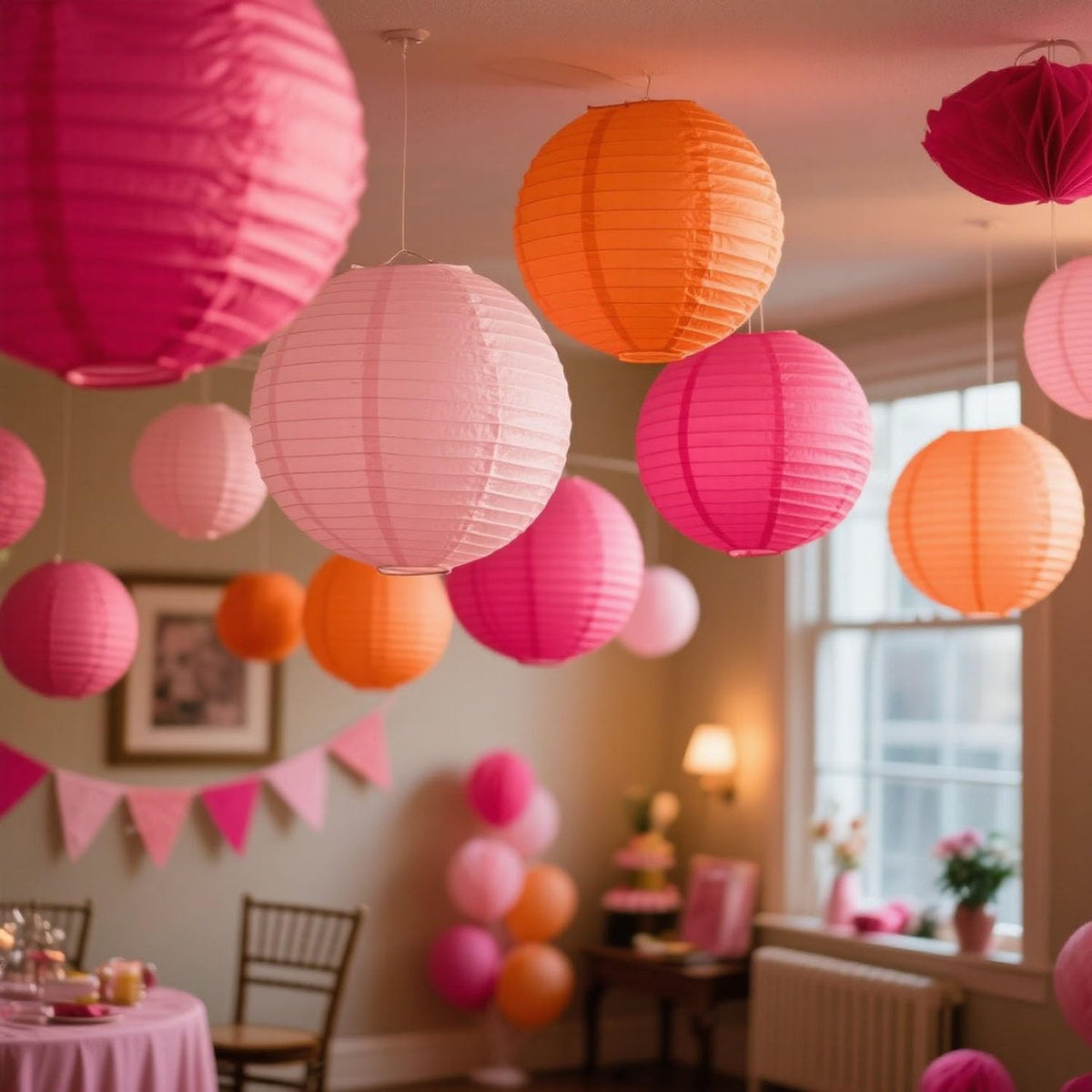 Brzikwt vibrant lanterns illuminate Christmas decor and festive DIY projects.