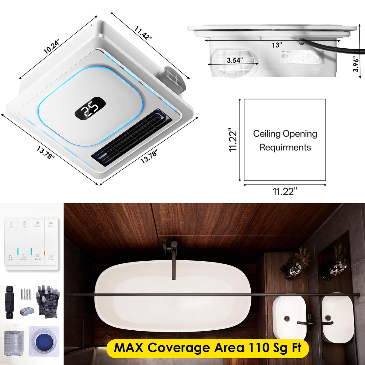 BSEED durable design supports long-lasting bathroom and room use.