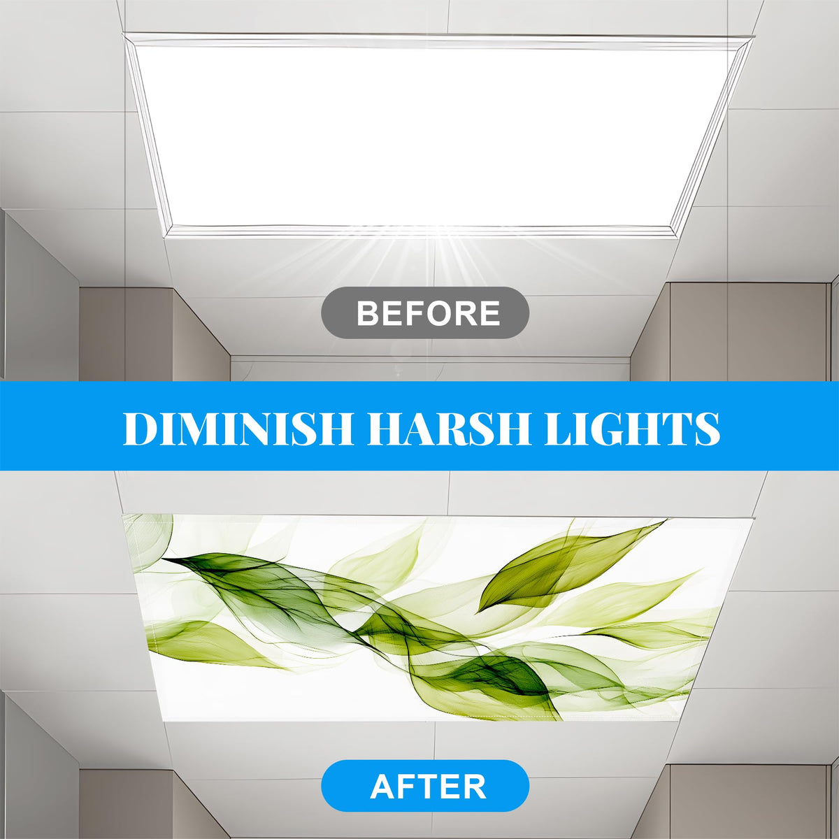 BSFHH leaf-pattern cover complements hospitals, schools, and studios