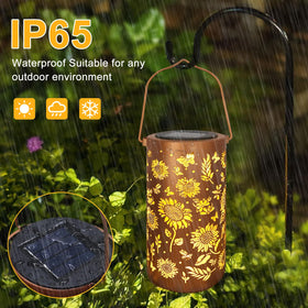 BSGlobal Durable anti-rust lantern designed for year-round outdoor use.