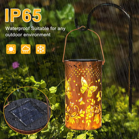 BSGlobal metal anti-rust lantern suited for year-round use
