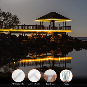 BSGlobal outdoor lighting for poolside or patio use, enhancing ambiance.