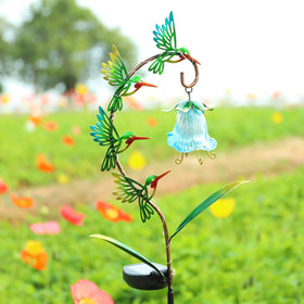 Bshine solar lights IP65 weatherproof withstands rain for year-round charm.