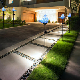 Bshine waterproof construction withstands rain and snow for year-round decor.