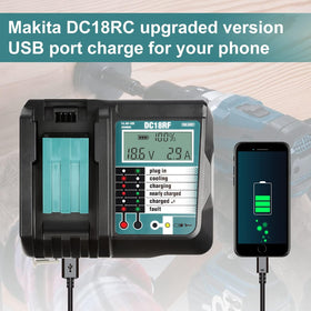 Bslite DC18RF compact, rugged build fits in workshops and garages.