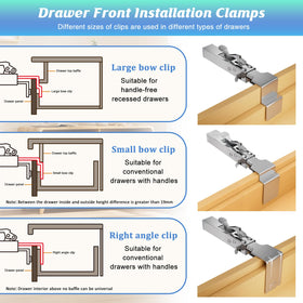 BSTSLL curved-handle design offers comfortable grip during setup