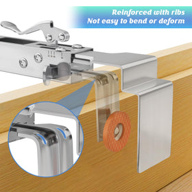 BSTSLL kit includes bow and right-angle clips for versatility