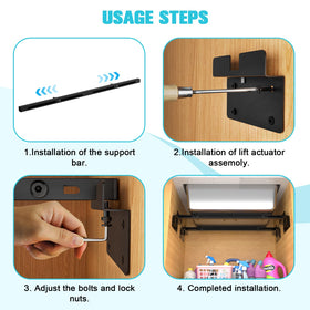 BSTSLL kit includes ergonomic gloves and wrench for easy assembly.