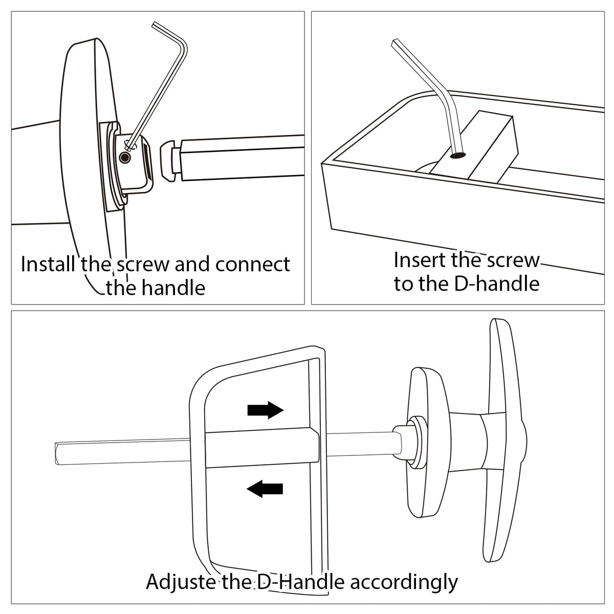 BTEOBFY outdoor lock kit ready for toolboxes and RV storage bays.