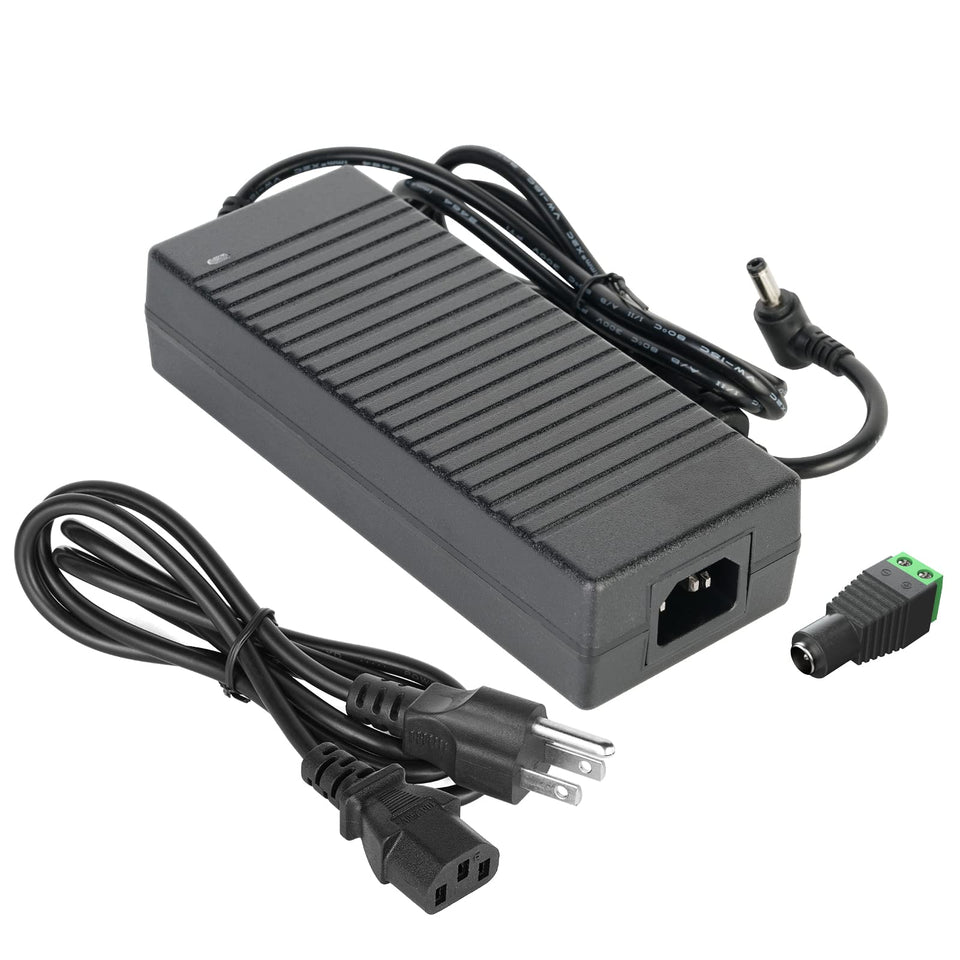 BTF-LIGHTING 12V 120W power supply delivers stable output for LED strips.