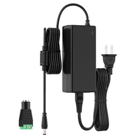 BTF-LIGHTING 12V 72W power supply front view for LED strips and CCTV.