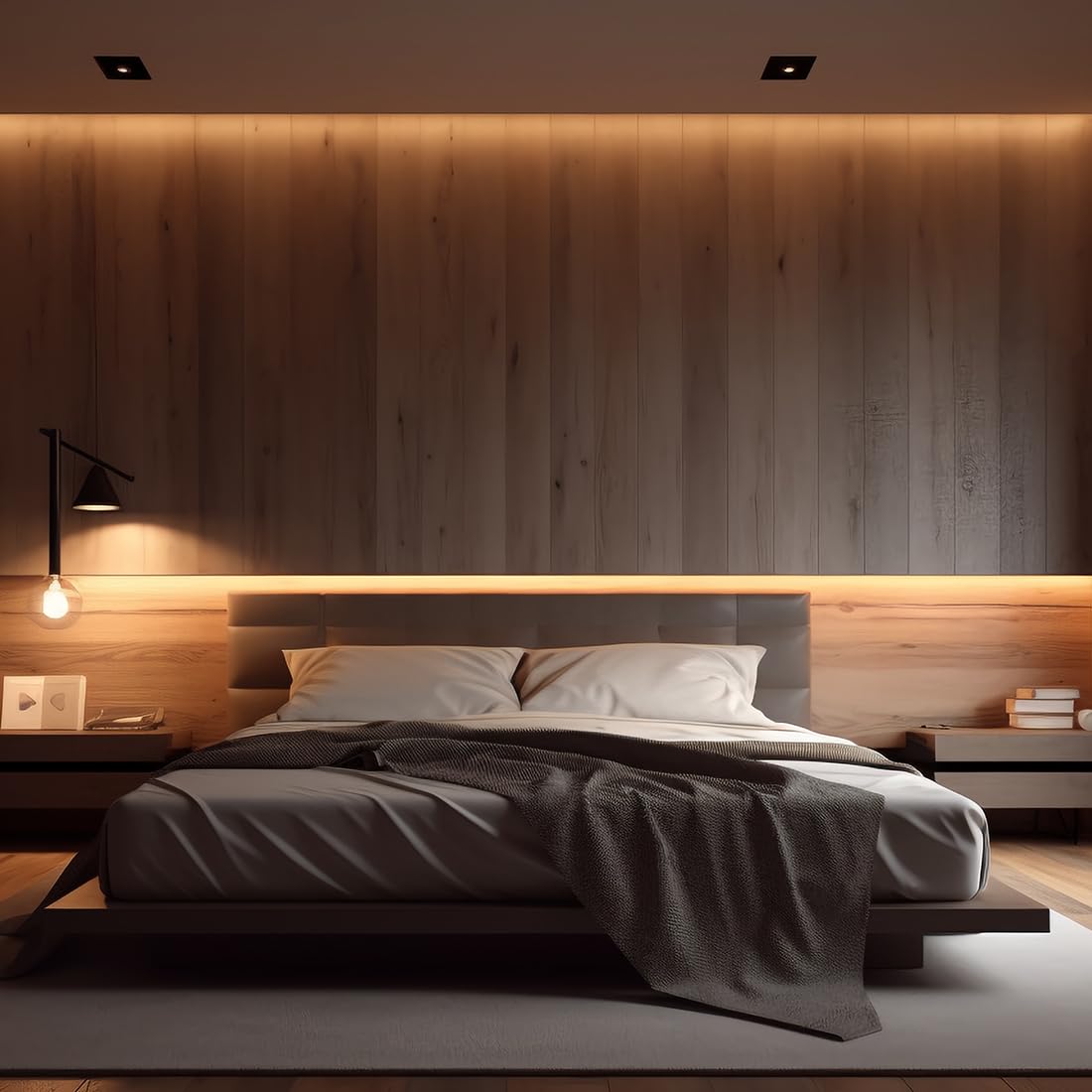 BTF-LIGHTING FCOB LED strip installed as cabinet and accent lighting