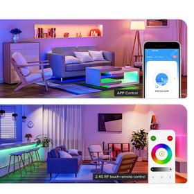 BanlanX app control of SP630E for custom lighting effects